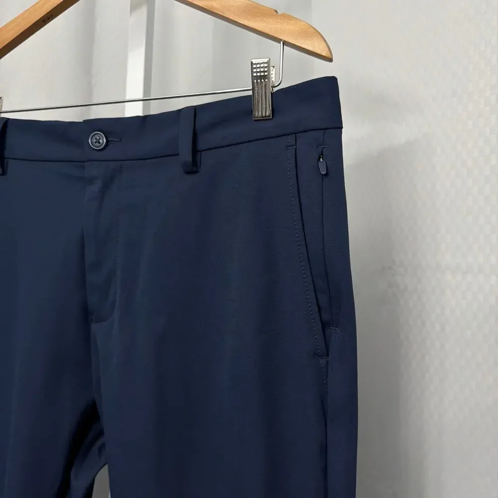Southern Tide Pants Mens 35 x 32 Navy Jack Performance Golf Stretch Quick Dry UV